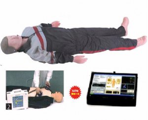 高级多功能急救训练模拟人(心肺复苏CPR与气管插管多功能)